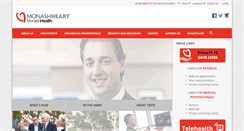 Desktop Screenshot of monashheart.org.au